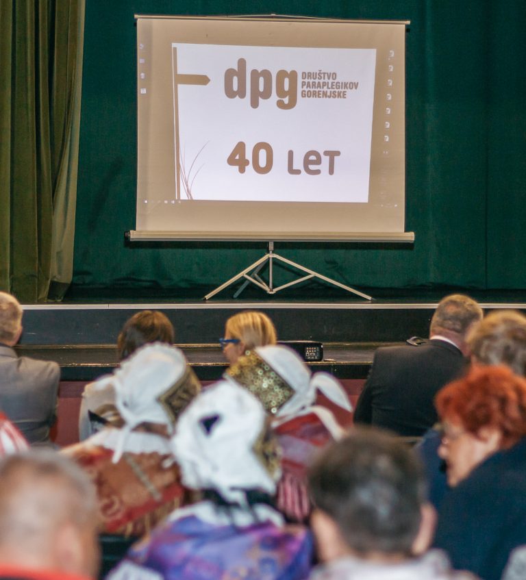 OB ŠTIRIDESETI OBLETNICI DRUŠTVA PARAPLEGIKOV GORENJSKE